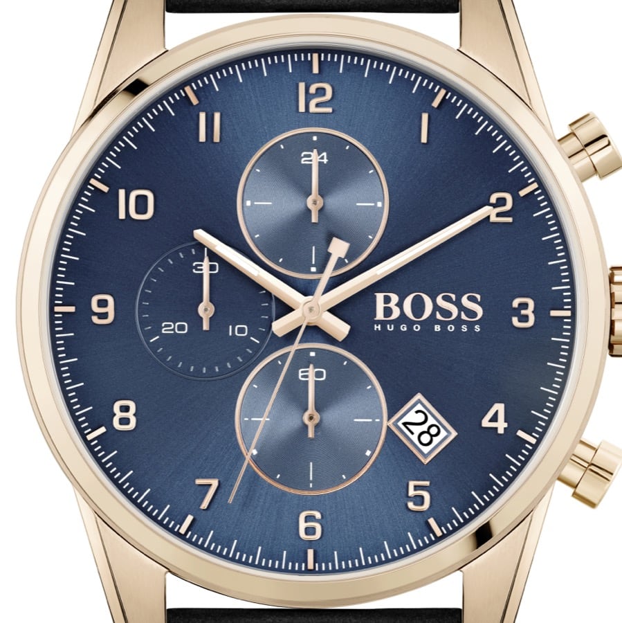 Alternative Image for ProductHUGO BOSS Skymaster Watch Gold3